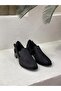 D23Ya-490 Genuine Leather Classic Daily Women's Shoes with 3cm Heels and Elastic Sides - 2