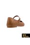 Women's Tan Genuine Leather Shoes 505320101 -1 - 5