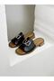 24Y2727 Women's Slipper with Buckle Detail