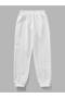 Unisex 3 Thread Raised Straight High Waist Elastic Leg Pocket Jogger Sweatpants - 2