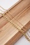 Steel 3-Piece Combination Singapore, Snail and Sequin Rope Chain Necklace Non-Tarnish 45cm Florya Necklace - 4
