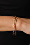 2-Piece Steel Combine - Bulk Box, Square & Rectangle, Chain Bracelet, Tarnish Free 17+4cm & 21cm - 5