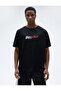 Sports Oversize T-Shirt Slogan Printed Crew Neck Raglan Sleeve - 3