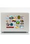 42 Pieces Vintage Voyager Travel Sticker Set - Sticker Set Scrapbook Bullet Journal - 6