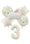Cute Retro Cat Foil Ballone Cream Star Cream 3 Year Old Ballone Birthday Party Set Ornament