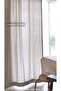 100% Cotton Vintage Linen Curtain Simple Plain Natural Woven Sunshade Window Curtain Buldan