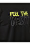 Sports T-Shirt Slogan Printed Crew Neck Short Sleeve Breathable Fabric - 6