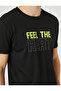 Sports T-Shirt Slogan Printed Crew Neck Short Sleeve Breathable Fabric - 5