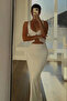 White Maxi Basic Skirt - 6