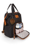 Mother Baby Care Backpack with Thermal Feeding Bottle Holder and Baby Stroller Hanger with Gift - 6