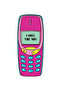 Retro Mobile Phone Sticker Motor, Helmet, Laptop, Car Sticker 13X8 cm
