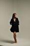 Muslin Bohemian V-Neck Long Sleeve Short Dress - 3