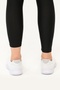 Tight Fit White Silver Mesh Lightweight Flexible Women's Sports Shoes Flexible g - 3