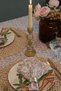 Fabric Napkin 4 Pcs Ruffled Floral Vintage - 4