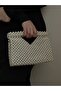 Envelope Model Pearl Baguette Bag Hand Bag Evening Dress Bag Evening Bag Bridal Bag - 4