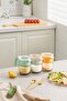 Pinmoo Locked Orange Spice Rack with Spoon - 300 Ml. - 2