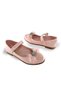 Feather Bow Girls' Ballerina Shoes Patent Leather Children's Shoes Ballerina - 3