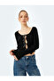 Bow V-Neck Slim Fit Crop Knitwear Cardigan