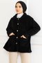 Double Pocket Plush Cardigan Brc2202 - 3