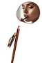 1Pc Brown Waterproof Lip Liner Eyeliner Pencil Eyebrow Painting under Eye Makeup Pen Set Accessory - 5