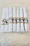 Wedding Bride Groom Circumcision Convoy Car Towel Ornament, 6 Pieces - 6