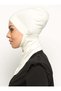 Pratik Hijab Bone -Ekru (Krem) - - 2