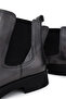 Men's Genuine Leather Gray Casual Boots - 5