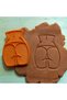 Hip Themed Cookie Mold for Sweet Surprises – Humorous Design – 2 Pieces