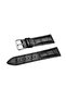 Black Genuine Leather Watchband Suitable for 20mm (149) Every Watch - 4