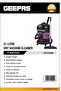 2300W 2-in-1 Blow and Dry Vacuum Cleaner -  21L Capacity - Dust Full Indicator - 2-Year Warranty - 8