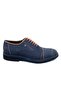 Genuine Leather Navy Blue Men's Shoes 1070 49 45 - 2