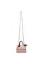 Shaya Covered Mini Chain Strap Crossbody Bag Pink - 7