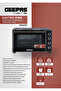 100L Electric Oven - 2800W, Rotisserie & Convection, Adjustable Temp, 120-Min Timer - 8