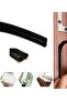 6 Meters Black Pvc Joining Door Window Cold-Proof Leak-Proof Insulation Wick Adhesive 3X2=6 Mt - 4