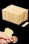500 Pieces Wooden Bamboo Dental Rubbish Wooden Toothpick Bag Toothpick - 3