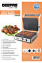 Stainless Steel Grill Maker,  Timer&Temperature Control, NonStick Cooking Plate & Cool Touch Handle - 8