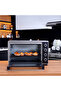 100L Electric Oven - 2800W, Rotisserie & Convection, Adjustable Temp, 120-Min Timer - 6