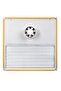45X55 White Aluminum Surface Bonding Grille with Aspirator (Vent - Fan) - 3