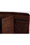 Small Wallet with Dancing Mouse Figure Ethnic Bohemian Retro Style - Anthracite - 8
