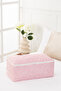 3-piece leaf powder patterned under base sweater quilt blanket clothes garment bag / 52x28x21 - 2