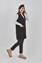 Women's Knitwear Stretchy Long Seasonal Buttoned Vest - 6