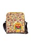 Wosvos Figured Large Postman Shoulder Bag Ethnic Bohemian Style - Brown