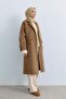Oversize Cashmere Coat Mink - 2