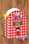 Little Red Riding Hood Themed Mini Bag 12x7 Cm Pack of 8
