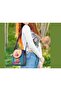 Small Postman Shoulder Bag with Owl Figure Ethnic Bohemian Style - Black - 4