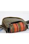 Bird Figured Cross Braided Handbag Ethnic Bohemian Style - Green - 5