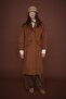 100% Wool Oversize Brown Coat