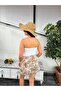 Women's High Waist Short Leg Voile Fabric Shorts - 6