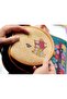Small Postman Shoulder Bag with Owl Figure Ethnic Bohemian Style - Brown - 6
