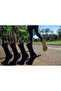 Silk Step Fit Line 4-Piece Black Men's and Sports Socks, Active - Functional (4 Pairs Black) - 2